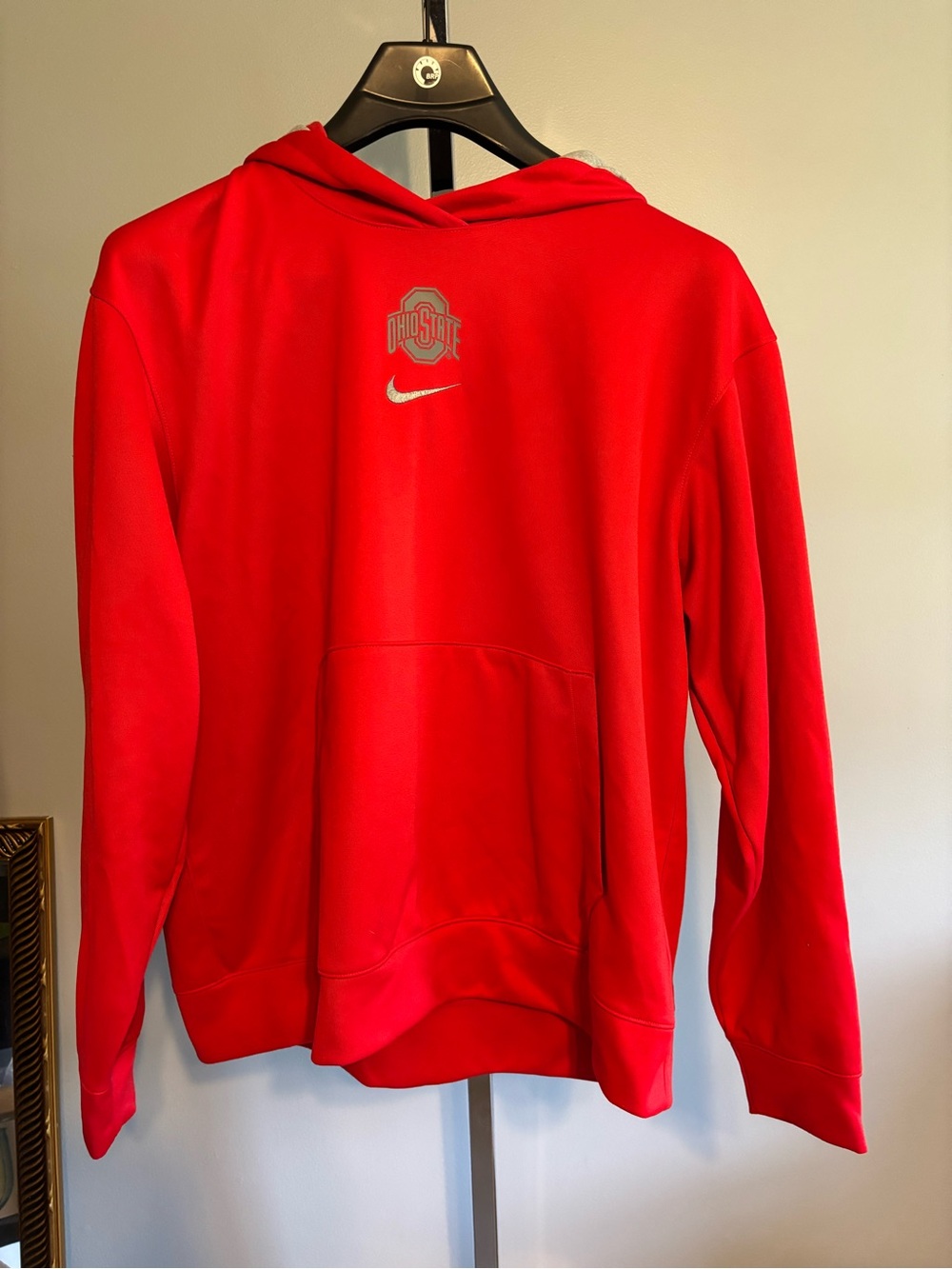 Ohio State Buckeyes Nike Hoodie Pullover Red Dri-Fit Size XL